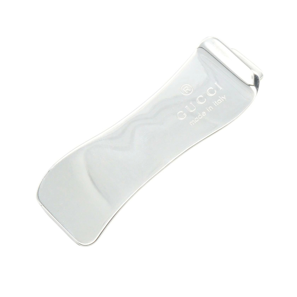 Gucci Money Clip Wallet Silver Tone